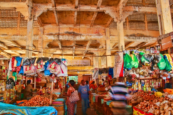Le marché Sandaga