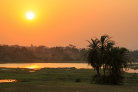 Coucher soleil Cameroun